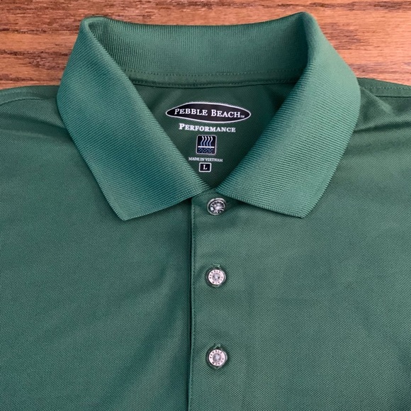 NWT Navy & NWOT Emerald PEBBLE BEACH Polos - Picture 3 of 13